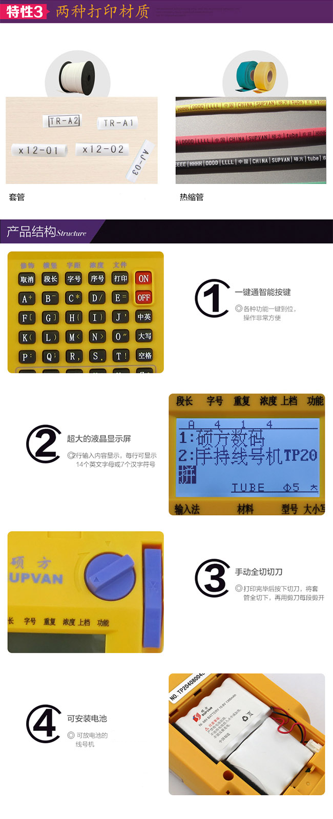 腾博会线号机TP20