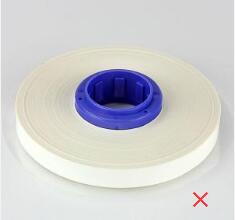 假冒腾博会线号机贴纸芯